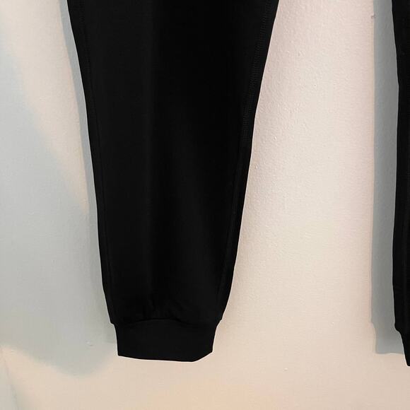 Woolx Merino Joggers Womens Sz XL Black Wool Blend Drawstrings Athleisure Pants - Picture 3 of 9